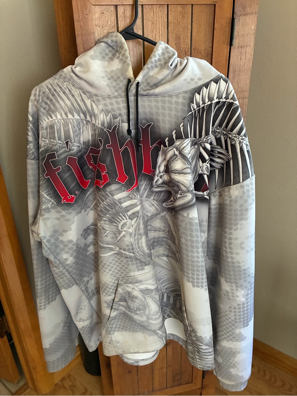 Men's Fishbum Graphic Hoodie Sweatshirt